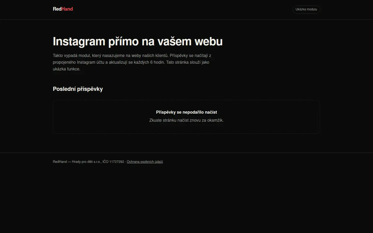 Instagram feed
