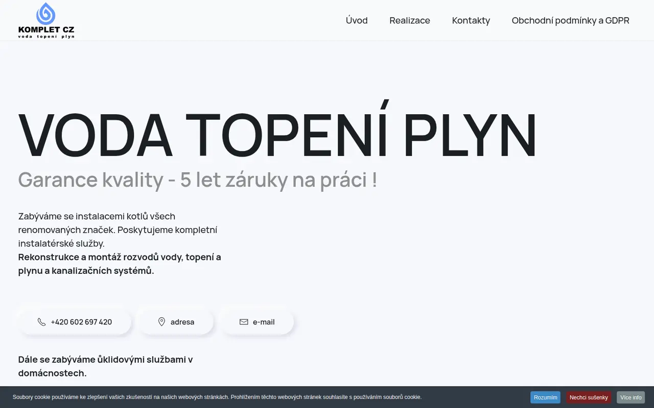Komplet CZ